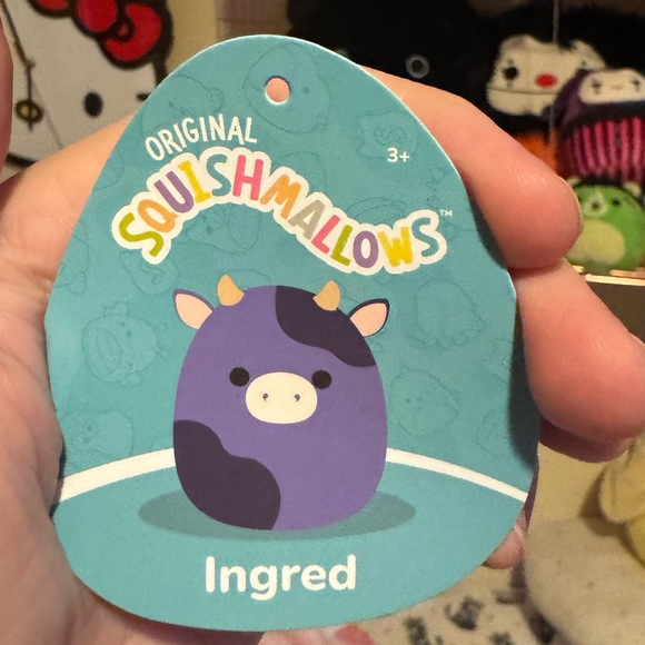 Ingred the cow squishmallow 8 inch NWT - Picture 3 of 5